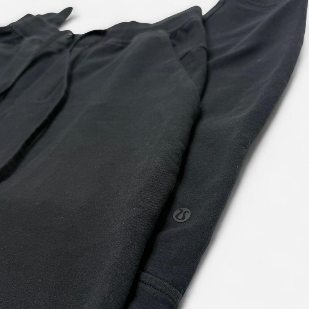 Lululemon Mens Small Black Jogger Sweatpants Drawstring Tapered - Picture 2 of 7